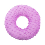 Maxbell Ear Piercing Pillow Round Shaped Soft Travel Easy Clean Side Sleeping Pillow Violet