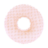 Maxbell Ear Piercing Pillow Round Shaped Soft Travel Easy Clean Side Sleeping Pillow Pink