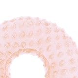 Maxbell Ear Piercing Pillow Round Shaped Soft Travel Easy Clean Side Sleeping Pillow Pink