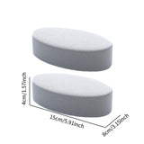 Maxbell 2x Wrist Elbow Rest Pad for Desk Compact Versatile Memory Foam Wrist Support Light Gray