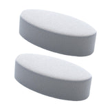 Maxbell 2x Wrist Elbow Rest Pad for Desk Compact Versatile Memory Foam Wrist Support Light Gray