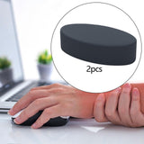 Maxbell 2x Wrist Elbow Rest Pad for Desk Compact Versatile Memory Foam Wrist Support Dark Gray