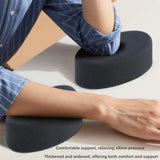 Maxbell 2x Wrist Elbow Rest Pad for Desk Compact Versatile Memory Foam Wrist Support Dark Gray
