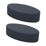 Maxbell 2x Wrist Elbow Rest Pad for Desk Compact Versatile Memory Foam Wrist Support Dark Gray