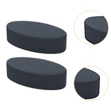 Maxbell 2x Wrist Elbow Rest Pad for Desk Compact Versatile Memory Foam Wrist Support Dark Gray