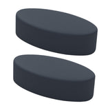Maxbell 2Pcs Wrist Elbow Rest Pad for Desk Comfortable Padded for Office Home Gaming Dark Gray