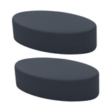Maxbell 2Pcs Wrist Elbow Rest Pad for Desk Comfortable Padded for Office Home Gaming Dark Gray