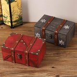 Maxbell Treasure Chest Box Jewelry Storage Box for Bracelets Pendant Charms Earrings Gray