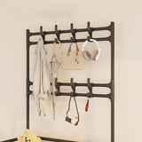 Maxbell Coat Hanger Handbag Gifts Space Saving Shoe Rack for Entryway Bedroom Garage White