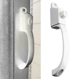 Maxbell Push Button Latch for Screen Thick Home Creative Office Supplies Replacement White