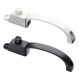 Maxbell Push Button Latch for Screen Thick Home Creative Office Supplies Replacement White