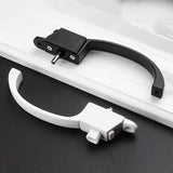 Maxbell Push Button Latch for Screen Thick Home Creative Office Supplies Replacement White