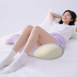 Maxbell Long Body Pillow for Sleeping Portable Leg Pillow for Birthday Gift Sofa Bed Violet