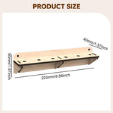Maxbell Screwdriver Organizer Wall Mount Screwdriver Holder for Home Easy to Install 22.5cmx5cmx4cm