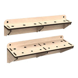 Maxbell Screwdriver Organizer Wall Mount Screwdriver Holder for Home Easy to Install 22.5cmx5cmx4cm