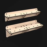Maxbell Screwdriver Organizer Wall Mount Screwdriver Holder for Home Easy to Install 22.5cmx5cmx4cm