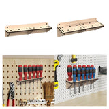Maxbell Screwdriver Organizer Wall Mount Screwdriver Holder for Home Easy to Install 22.5cmx5cmx4cm