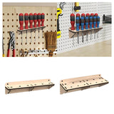 Maxbell Screwdriver Organizer Wall Mount Screwdriver Holder for Home Easy to Install 22.5cmx5cmx4cm