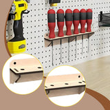 Maxbell Screwdriver Organizer Wall Mount Screwdriver Holder for Home Easy to Install 22.5cmx5cmx4cm
