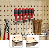 Maxbell Screwdriver Organizer Wall Mount Screwdriver Holder for Home Easy to Install 22.5cmx5cmx4cm