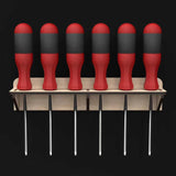 Maxbell Screwdriver Organizer Wall Mount Screwdriver Holder for Home Easy to Install 22.5cmx5cmx4cm