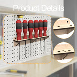 Maxbell Screwdriver Organizer Wall Mount Screwdriver Holder for Home Easy to Install 22.5cmx5cmx4cm