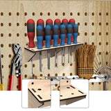 Maxbell Screwdriver Organizer Wall Mount Screwdriver Holder for Home Easy to Install 22.5cmx7.2cmx7.5cm
