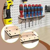 Maxbell Screwdriver Organizer Wall Mount Screwdriver Holder for Home Easy to Install 22.5cmx7.2cmx7.5cm