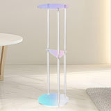 Maxbell Acrylic Side Table Colorful NightStand Bedside Table for Office Home Balcony