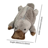 Maxbell Plush Animal Pencil Case Creative Stuffed Animal Bag for Teens Children Gift