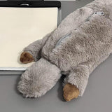 Maxbell Plush Animal Pencil Case Creative Stuffed Animal Bag for Teens Children Gift