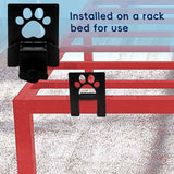 Maxbell 2x Non Slip Mattress Gaskets Cute Paw Pper Bar Stability Reusable Adjustable