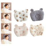 Maxbell Newborn Pillow Portable Head Shaping Pillow Cartoon Comfortable Neck Support bear