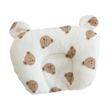 Maxbell Newborn Pillow Portable Head Shaping Pillow Cartoon Comfortable Neck Support bear