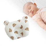 Maxbell Newborn Pillow Portable Head Shaping Pillow Cartoon Comfortable Neck Support bear