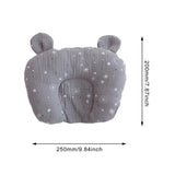 Maxbell Newborn Pillow Portable Head Shaping Pillow Cartoon Comfortable Neck Support star and moon