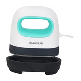 Maxbell Mini Heat Press Machine Portable Heat Transfer Machine for Hats Crafts Shoes
