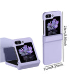 Maxbell PC Phone Cover Sturdy Slim Lightweight Non Slip Hinge Protection Shockproof Purple