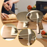 Maxbell Manual Bread Slicer Evenly Slicing for Home Food Slicer Sturdy Toast Cutting