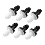Maxbell 6Pcs 3/8" 10mm Inline Check Valve Accessory Multifunctional Single Way Valve