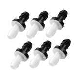 Maxbell 6Pcs 3/8" 10mm Inline Check Valve Accessory Multifunctional Single Way Valve