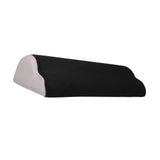 Maxbell Foot Rest for Under Desk Washable Office Foot Stool for Home Travel Airplane Black