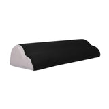 Maxbell Foot Rest for Under Desk Washable Office Foot Stool for Home Travel Airplane Black
