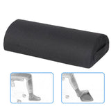 Maxbell Foot Rest for Under Desk Washable Office Foot Stool for Home Travel Airplane Black