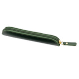 Maxbell Pencil Case Thin Retro Style Aesthetic Pen Bag for Boys Girls Makeup Office Green