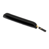 Maxbell Pencil Case Thin Retro Style Aesthetic Pen Bag for Boys Girls Makeup Office Black