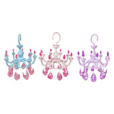 Maxbell Hanging Drying Rack Laundry Drying Rack Windproof for Baby Clothes Socks Bra Blue