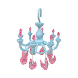 Maxbell Hanging Drying Rack Laundry Drying Rack Windproof for Baby Clothes Socks Bra Blue