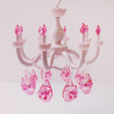 Maxbell Hanging Drying Rack Laundry Drying Rack Windproof for Baby Clothes Socks Bra Pink