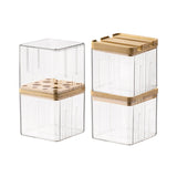 Maxbell Makeup Holder Dustproof Cover Anti Slip Desktop Organizer for Dresser Vanity for Lipstick